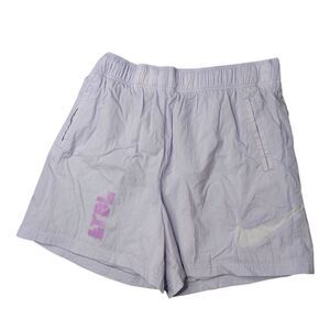 Nike EYBL Player Exclusive Women’s Lilac Nylon Windbreaker Training Shorts Size
